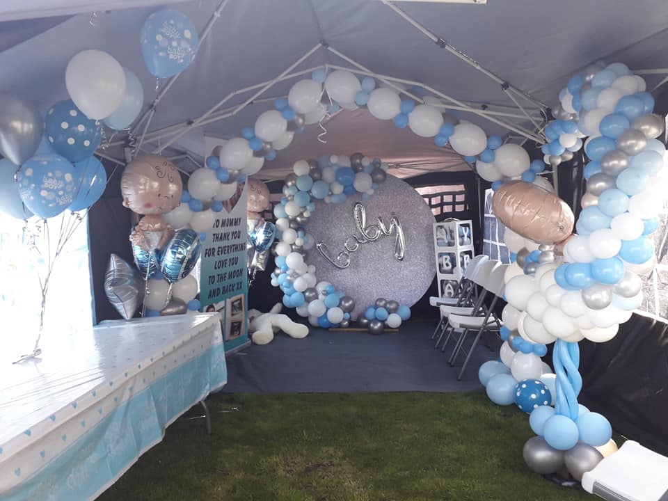 Baby Occasions Package - Backdrop, Moon Baby & Baby Boxes