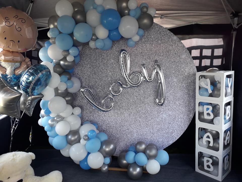Baby Occasions Package - Backdrop, Moon Baby & Baby Boxes