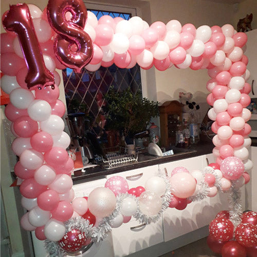 Balloon Photo Booth Frame with or without props.