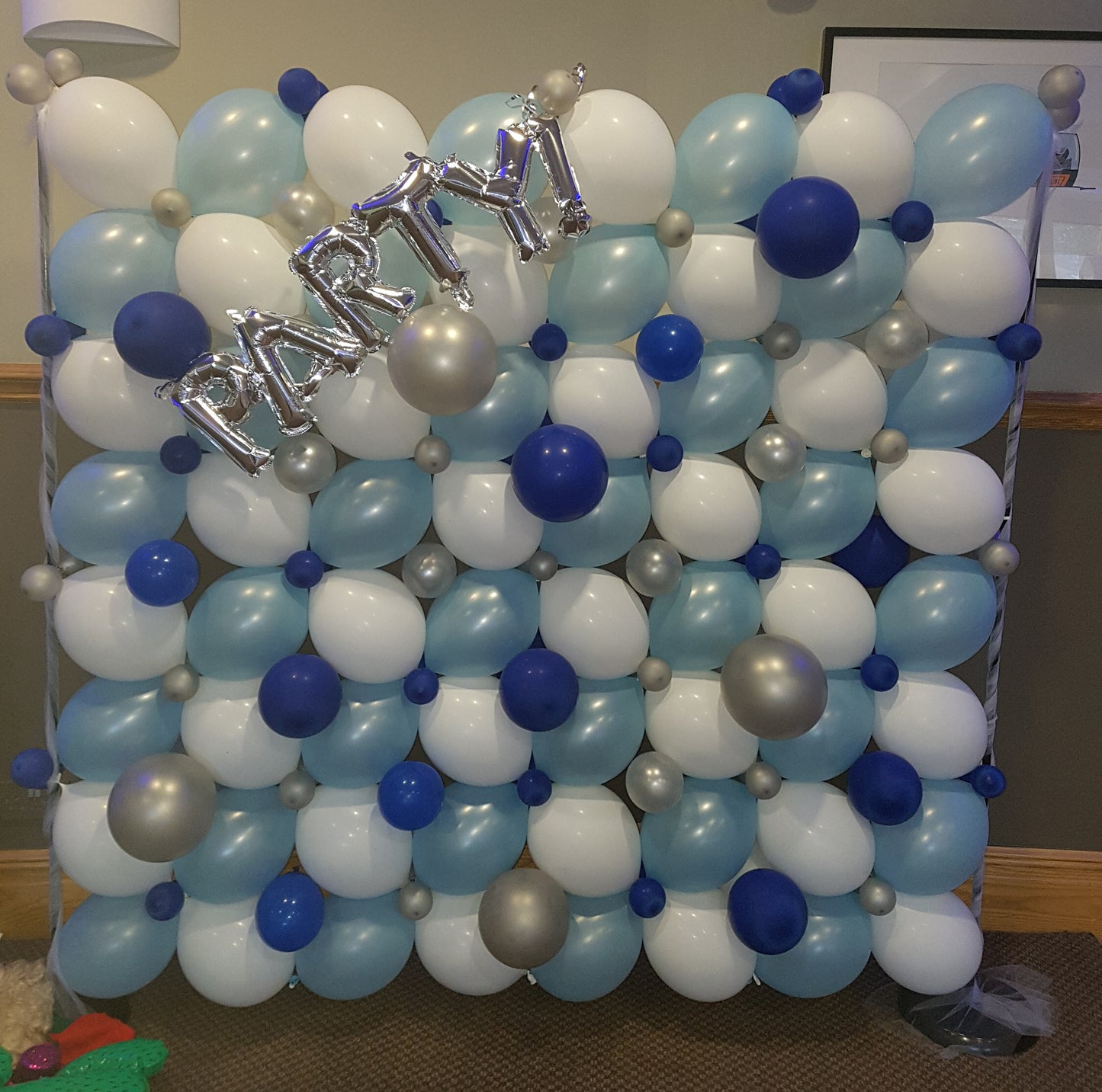 4ft x 4ft Square balloon Wall Backdrop