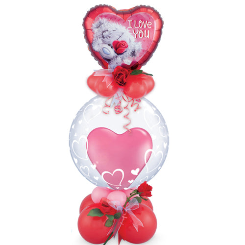 Beautiful Double Deco bubble Gift Balloon