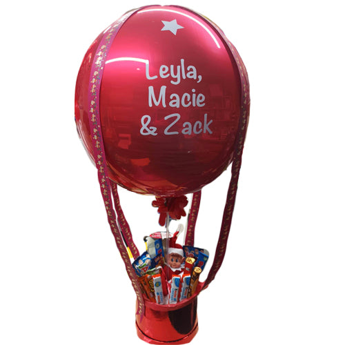 Naughty Elf In An Air Balloon - Best Seller Order before 1st Dec