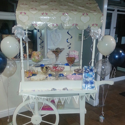 Gold Package Party Candy Cart