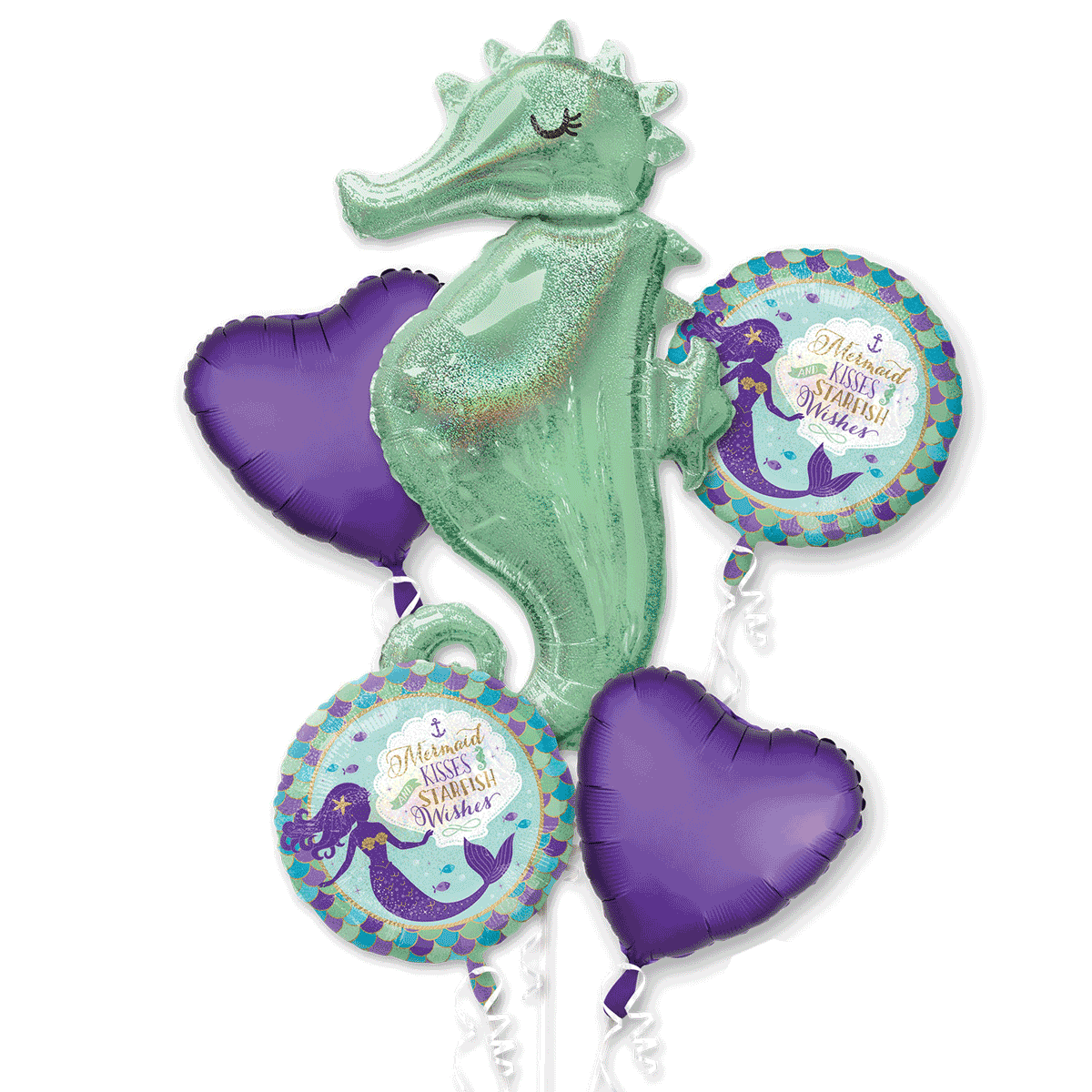 Any Licensed Assorted Five Foil Balloon Bouquet