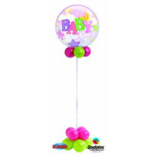 Any Single Printed Deco Bubble Balloon On A Base