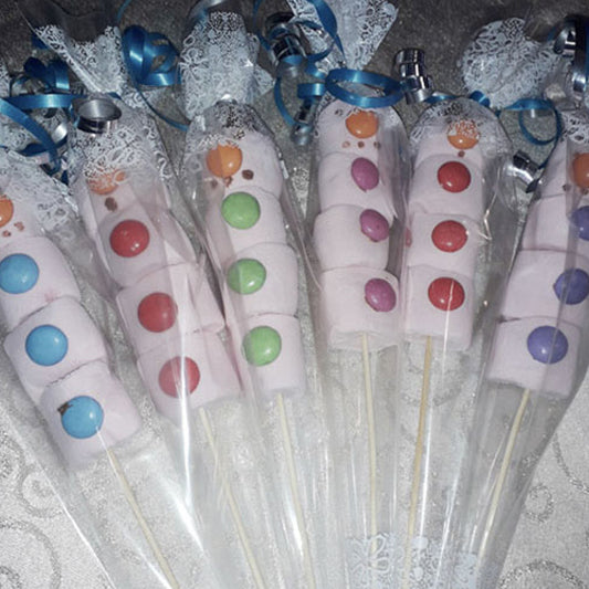 Marshmallow People Kebabs x6