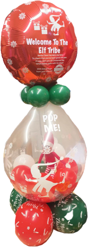 Elf Arrival Balloon Workshop