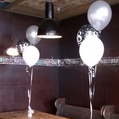 Three Latex Helium Balloons Bouquet Ideal for any Occasion