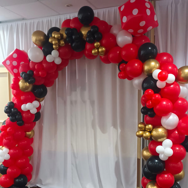 Deluxe Themed Air filled Balloon Arch