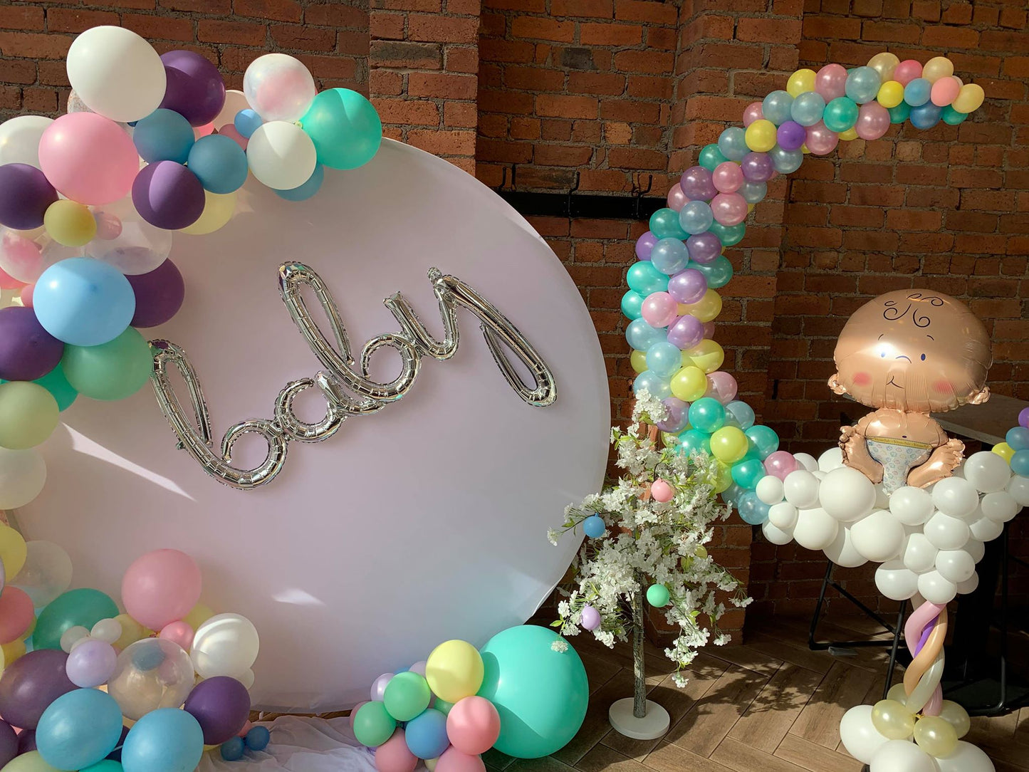 Baby Occasions Package - Backdrop, Moon Baby & Baby Boxes