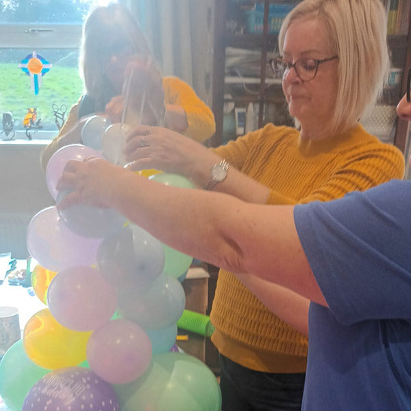 Basic Balloon Techniques -1-2-1 or as a group