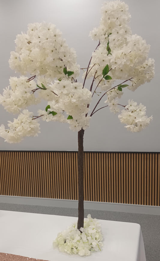 Ivory 3ft Blossom Trees To Hire