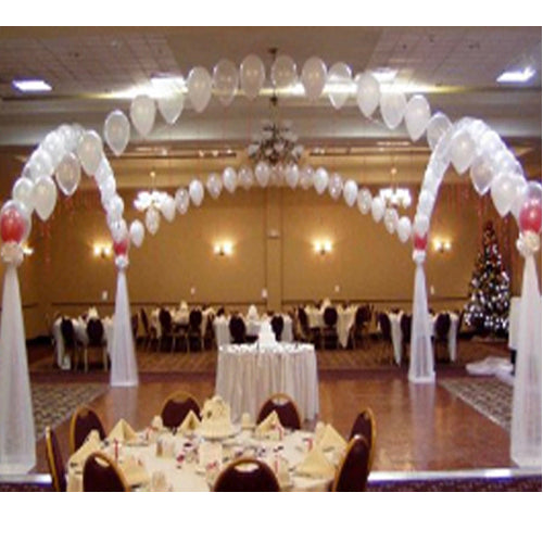 Dance Floor Latex Balloon Arch - Ideal for a wedding or a prom