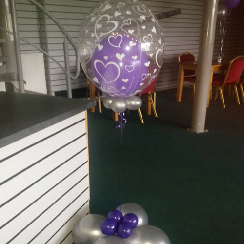 Personalised Double Deco Bubble Balloon