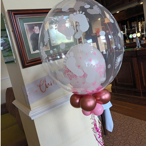 Personalised Double Deco Bubble Balloon