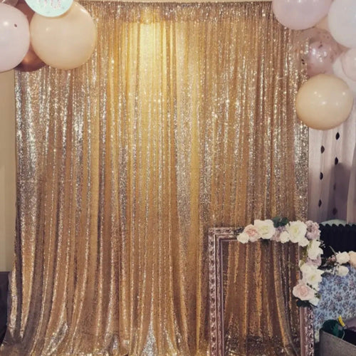 Beautiful Shimmer Curtain Backdrop