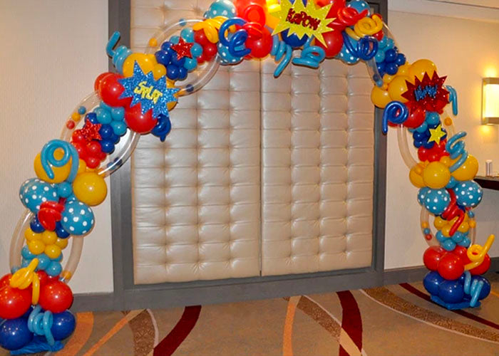 Deluxe Themed Air filled Balloon Arch