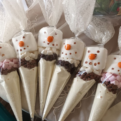 Hot Chocolate Christmas Cones x6off